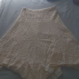 Beige skirt